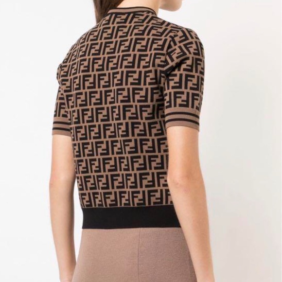 COPY - Fendi Fabric FF Motif Sweater - Picture 4 of 13